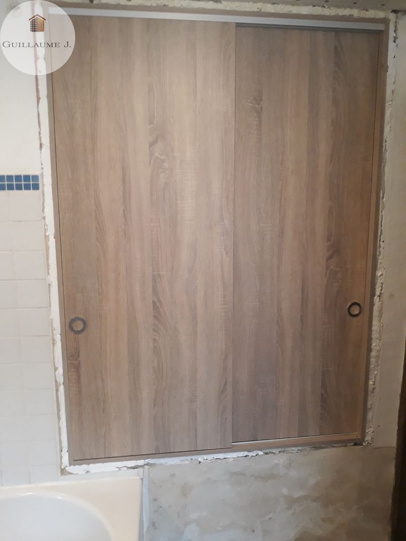 Placard à portes coulissantes – Guillaume Menuiserie